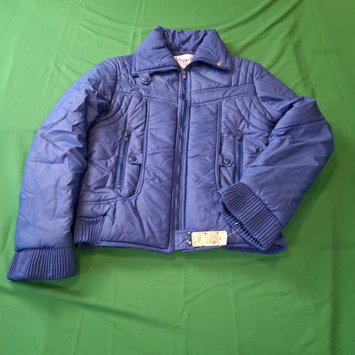 Vtg 80s andy johns blue - 80s, nylon