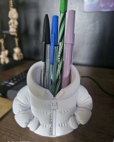 3d printed puffer - 3d,