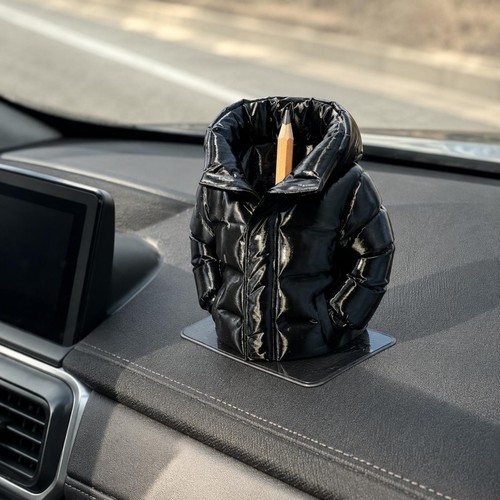 Puffer jacket pen holder - pen,